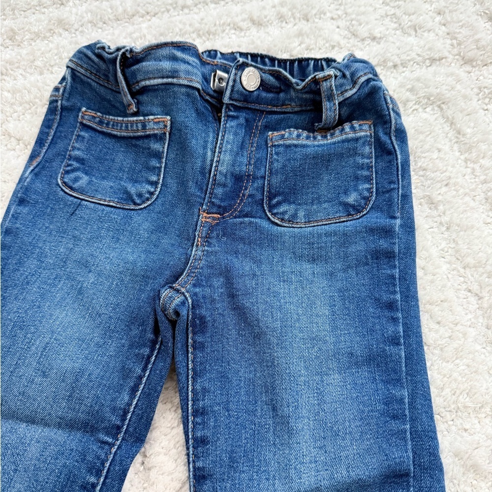 NWOT - Baby Gap Toddler Girl’s Sailor Flare Jeans - Size 3T - Picture 2 of 4